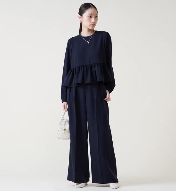 TIARA「ペプラムブラウス」|シャツ・ブラウス|