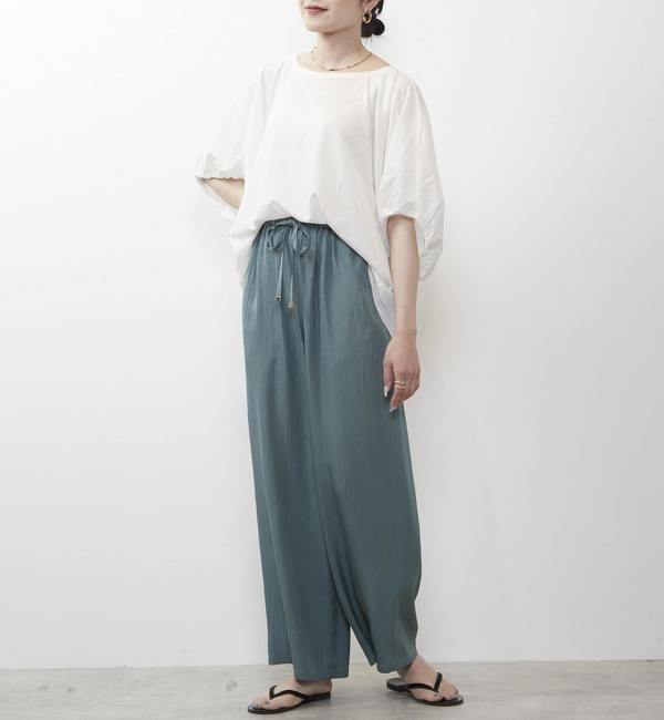 Liesse「ギャザードルマンブラウス」|Tシャツ・カットソー|
