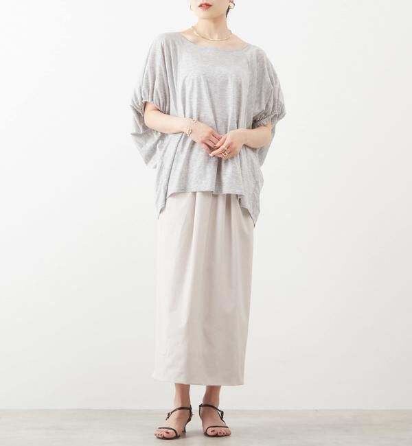 Liesse「ギャザードルマンブラウス」|Tシャツ・カットソー|