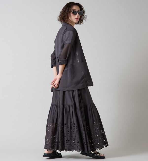 Liesse「メッシュテーラードジャケット」|テーラードジャケット|