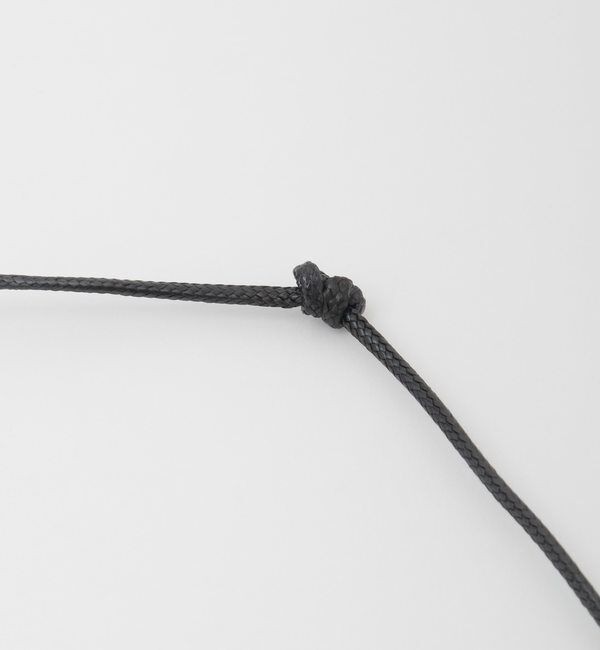 Liesse「【JAMIRAY/ジャミレイ】BEAN MOTIF CORD NECKLACE」|ネックレス|