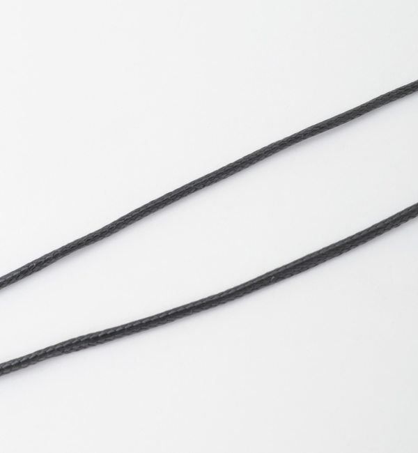 Liesse「【JAMIRAY/ジャミレイ】BEAN MOTIF CORD NECKLACE」|ネックレス|