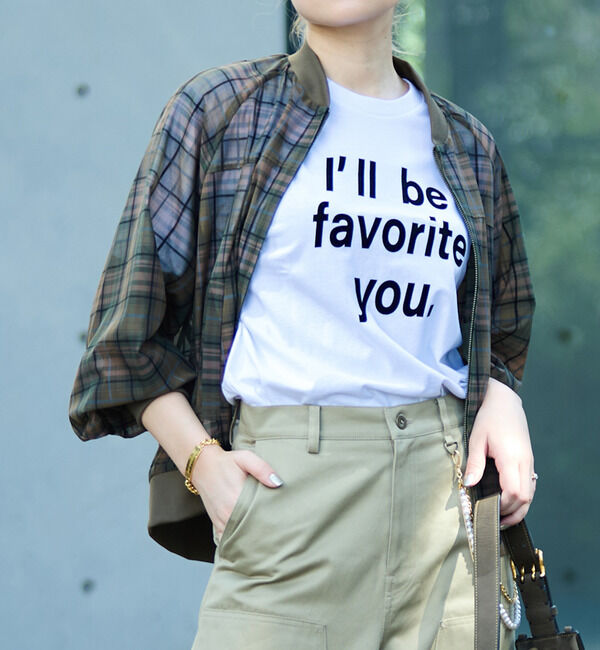 Soffitto「チェック柄シアーブルゾン」|ブルゾン・スタジャン|