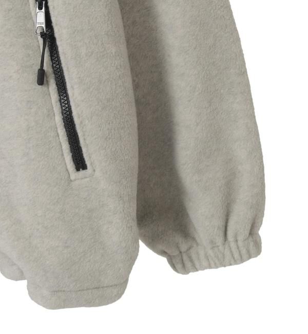 SOFFITTO「ジップ付きオーバーサイズフリースブルゾン」|ブルゾン・スタジャン|