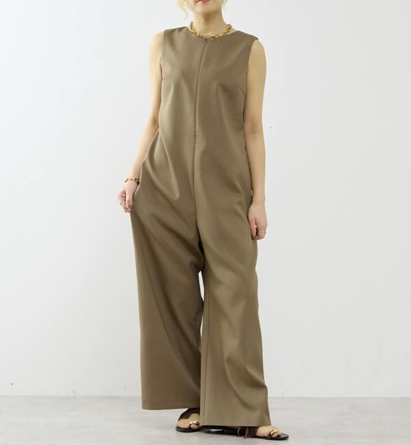 SOFFITTO「【A_/エース】ドライダブルクロス&times;レースオールインワン」|オールインワン|