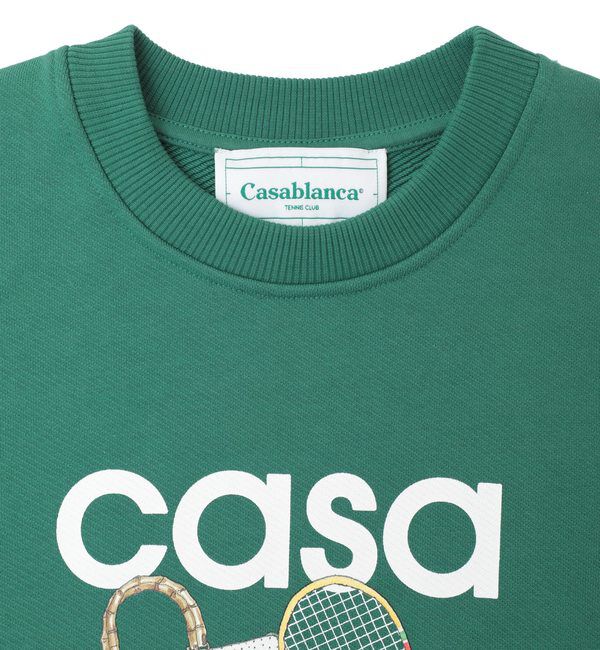 SOFFITTO「【Casablanca/カサブランカ】Printed Cotton Sweatshirt 」|スウェット・ジャージ|