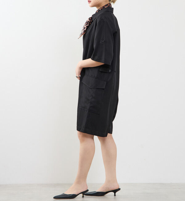 SOFFITTO「《接触冷感》フロントファスナーサロペット」|オールインワン|