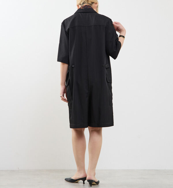 SOFFITTO「《接触冷感》フロントファスナーサロペット」|オールインワン|