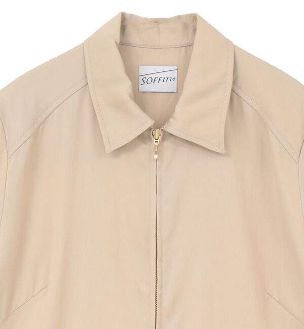 SOFFITTO「《接触冷感》フロントファスナーサロペット」|オールインワン|