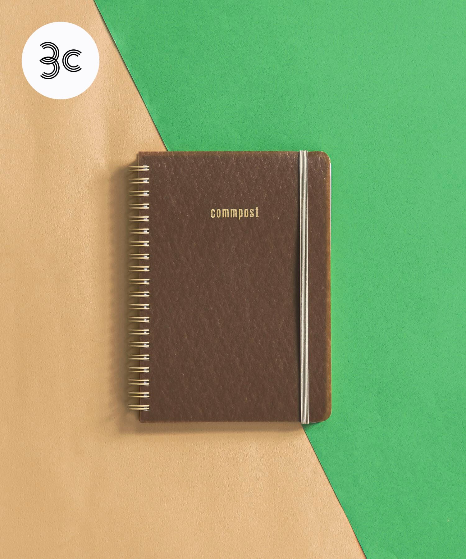 URBAN RESEARCH DOORS「commpost　REFILL NOTEBOOK」|ステーショナリー|ブラウン