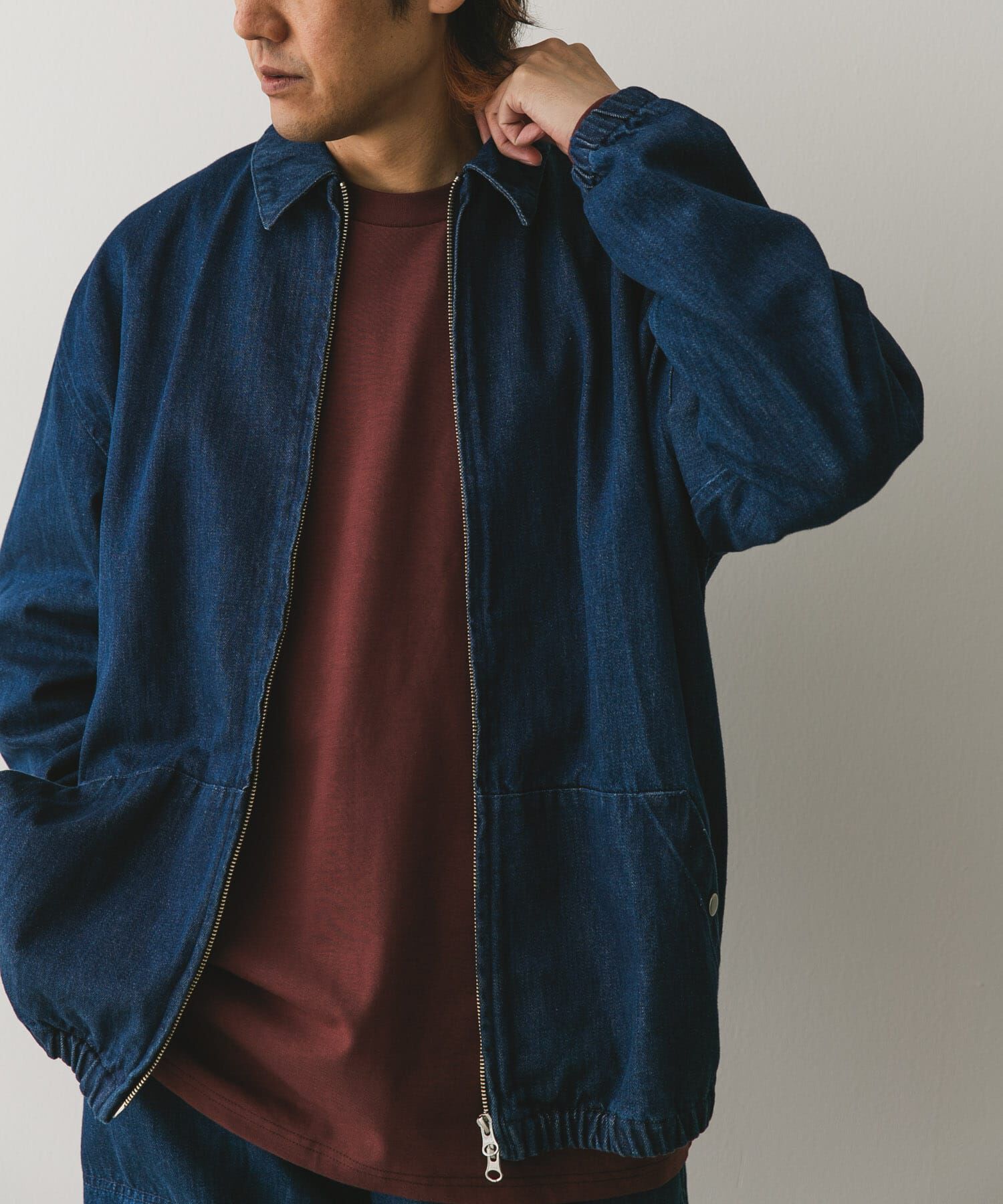 URBAN RESEARCH DOORS「Denim Zip Blouson」|デニムジャケット|