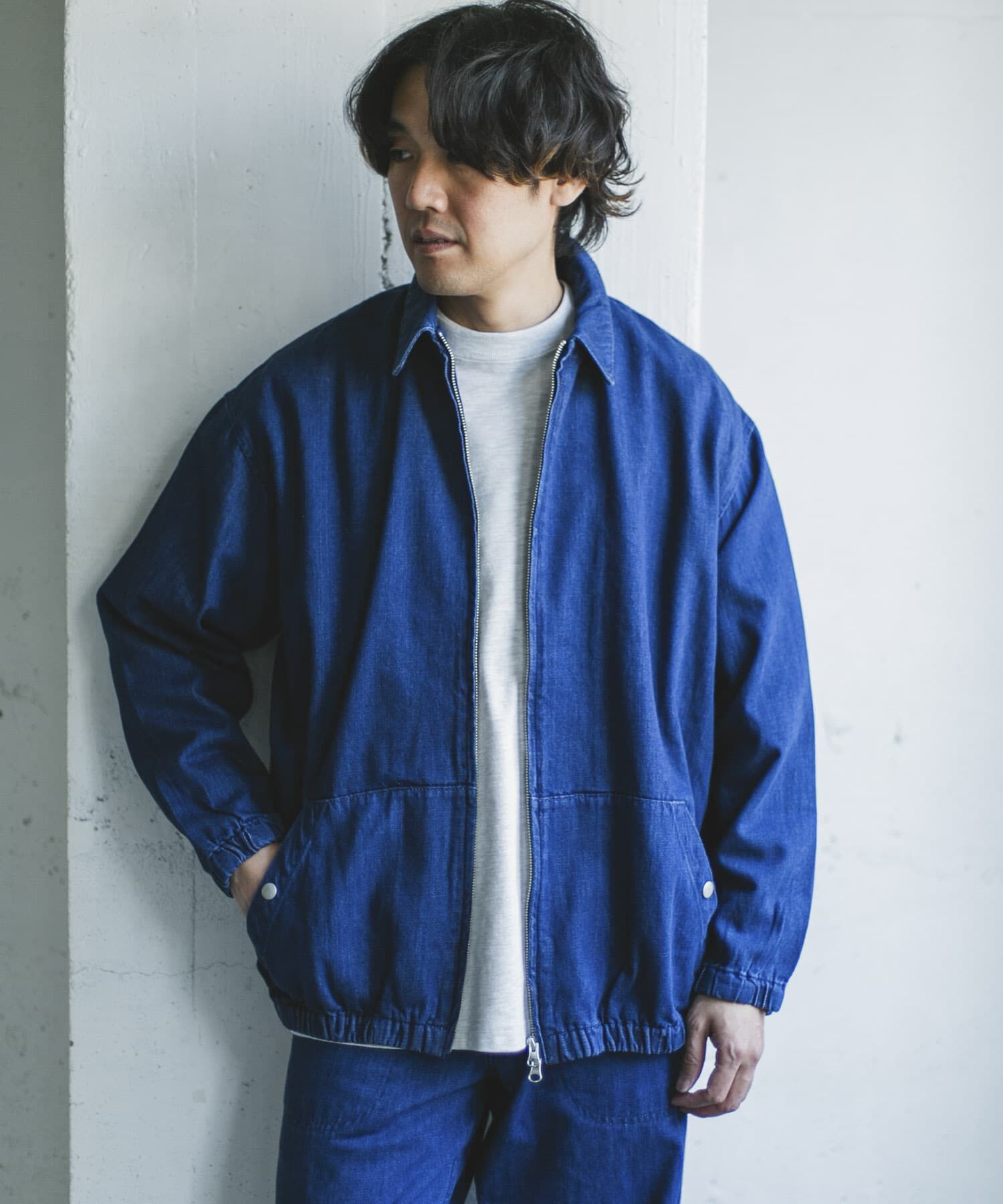URBAN RESEARCH DOORS「Denim Zip Blouson」|デニムジャケット|