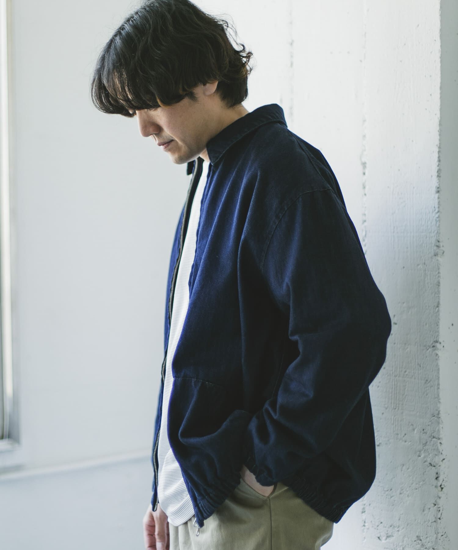 URBAN RESEARCH DOORS「Denim Zip Blouson」|デニムジャケット|