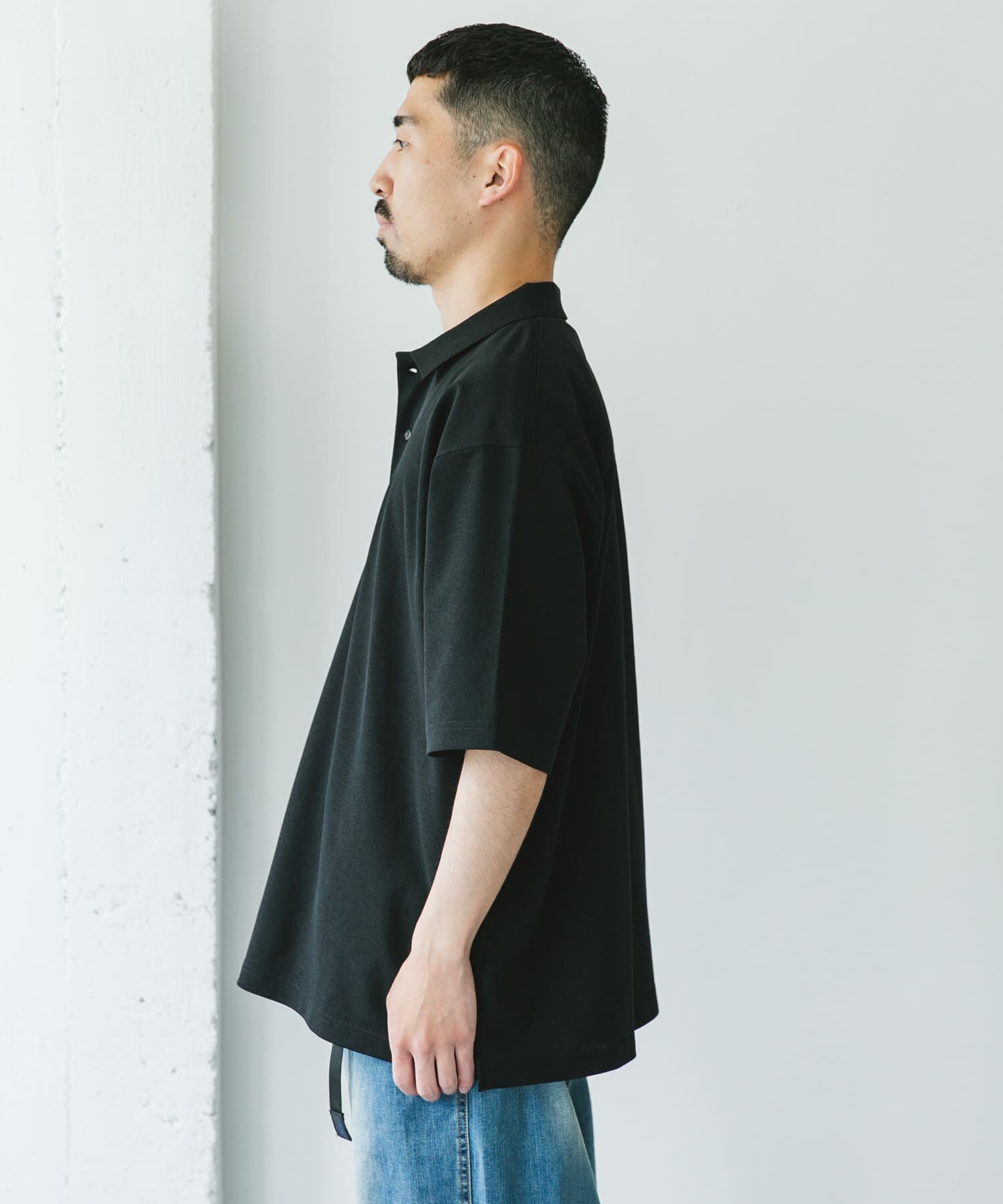 URBAN RESEARCH DOORS「『XLｻｲｽﾞ/WEB限定』『吸水速乾/接触冷感/ｲｰｼﾞｰｹｱ』ｸｲｯｸﾄ  」|ポロシャツ|