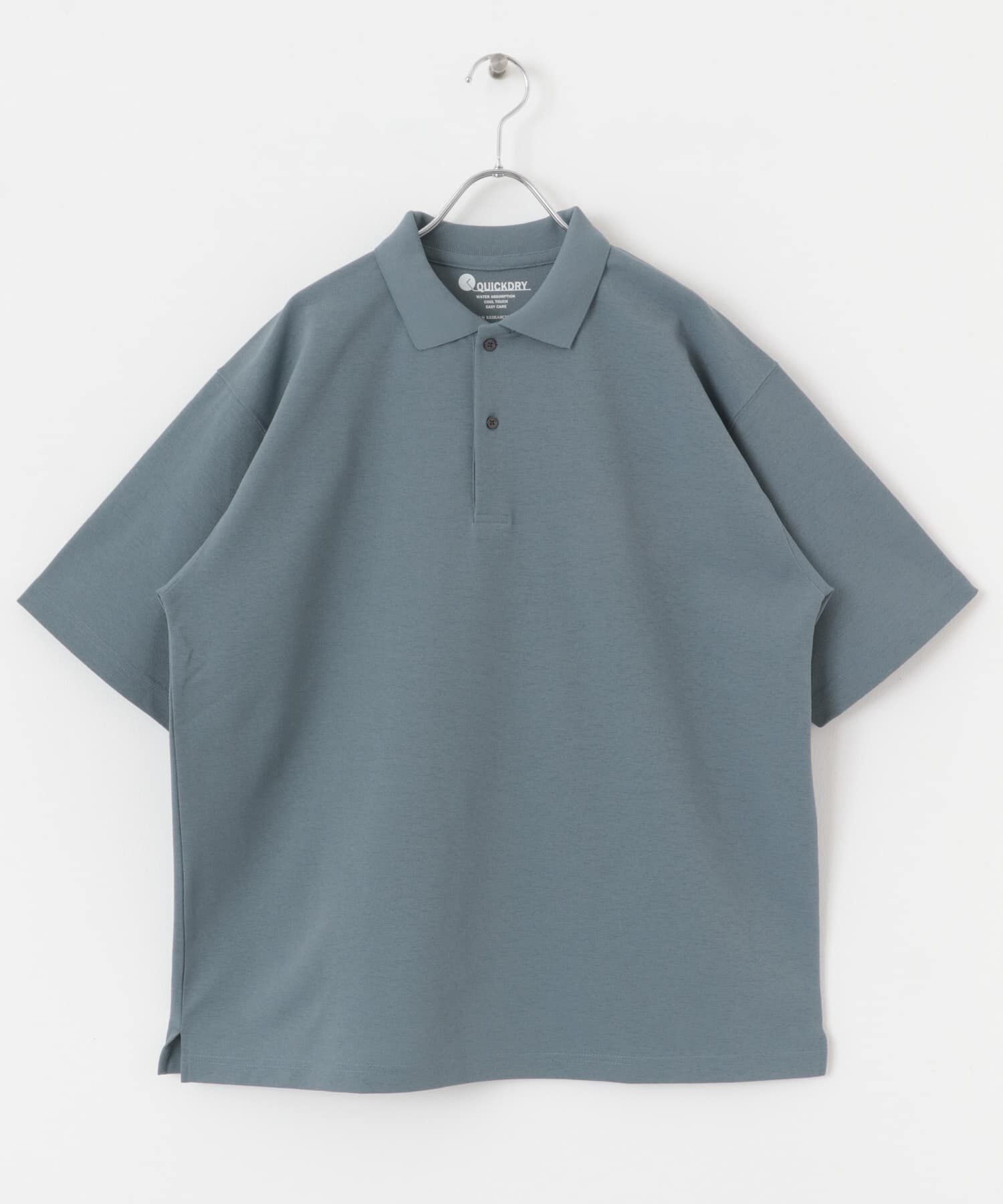 URBAN RESEARCH DOORS「『XLｻｲｽﾞ/WEB限定』『吸水速乾/接触冷感/ｲｰｼﾞｰｹｱ』ｸｲｯｸﾄ  」|ポロシャツ|