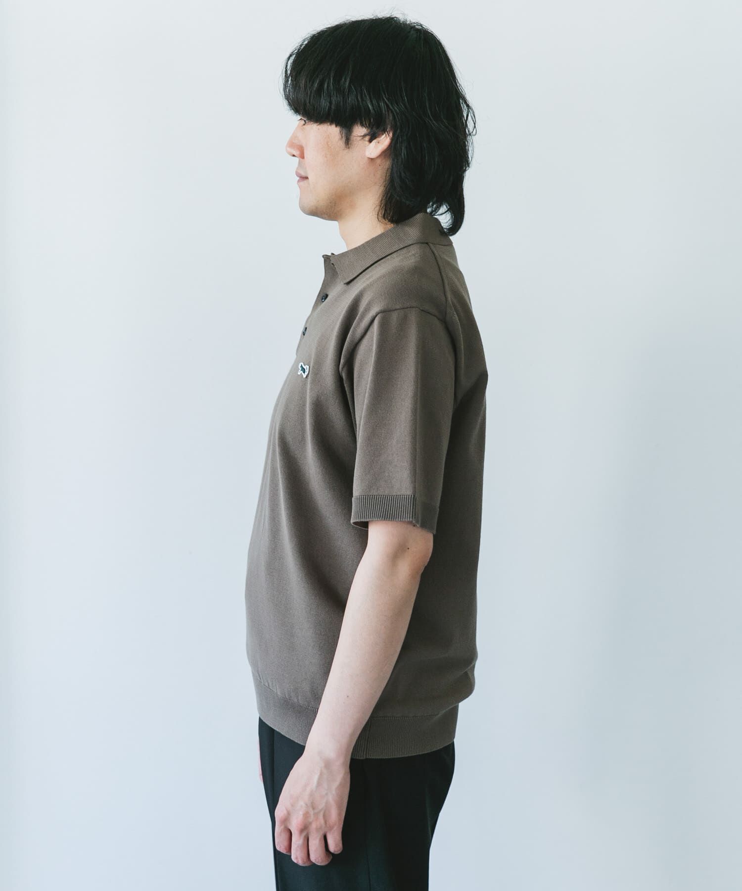 URBAN RESEARCH DOORS「『XLサイズ/WEB限定』『別注』PENNEYS&times;DOORS　THE FOX ハイゲージ ニットポロ」|ポロシャツ|