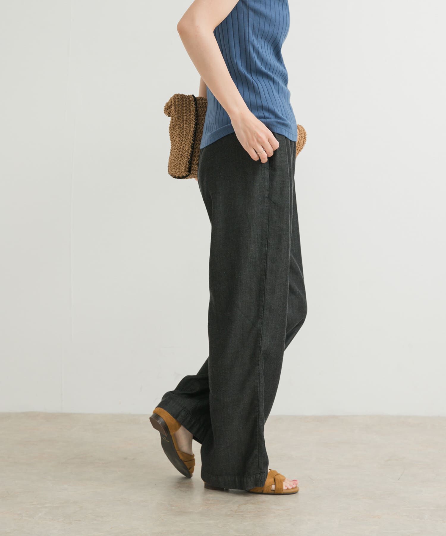 URBAN RESEARCH DOORS「リヨセルデニムイージーパンツ」|デニム|