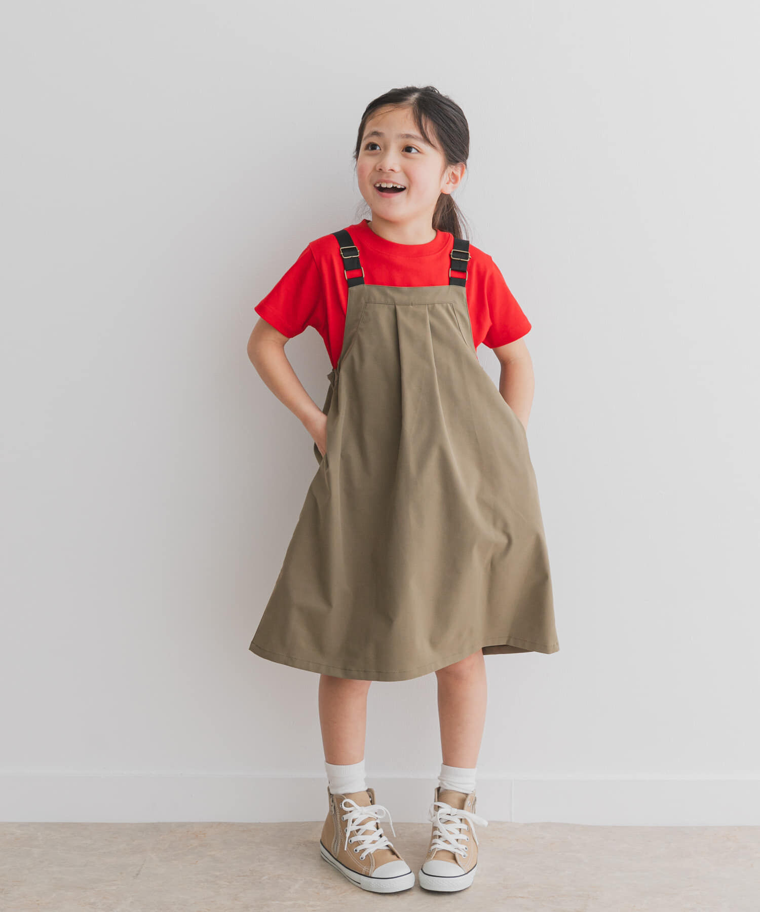 URBAN RESEARCH DOORS「『親子リンク』『UR TECH POLIsh POLI』撥水ワンピース(KIDS)」|ワンピース|