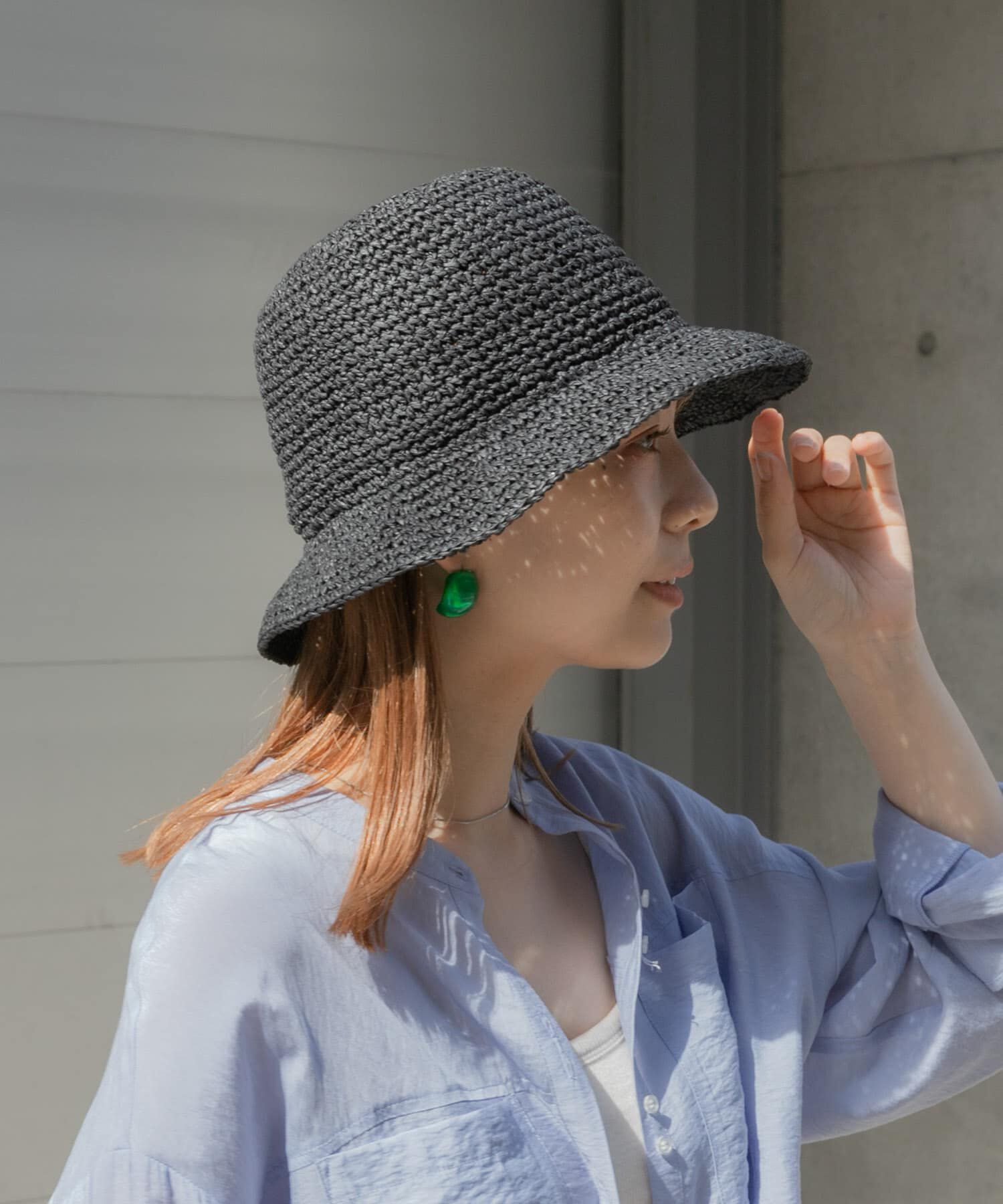 SMELLY「ムジペーパーチューリップハット」|ハット|