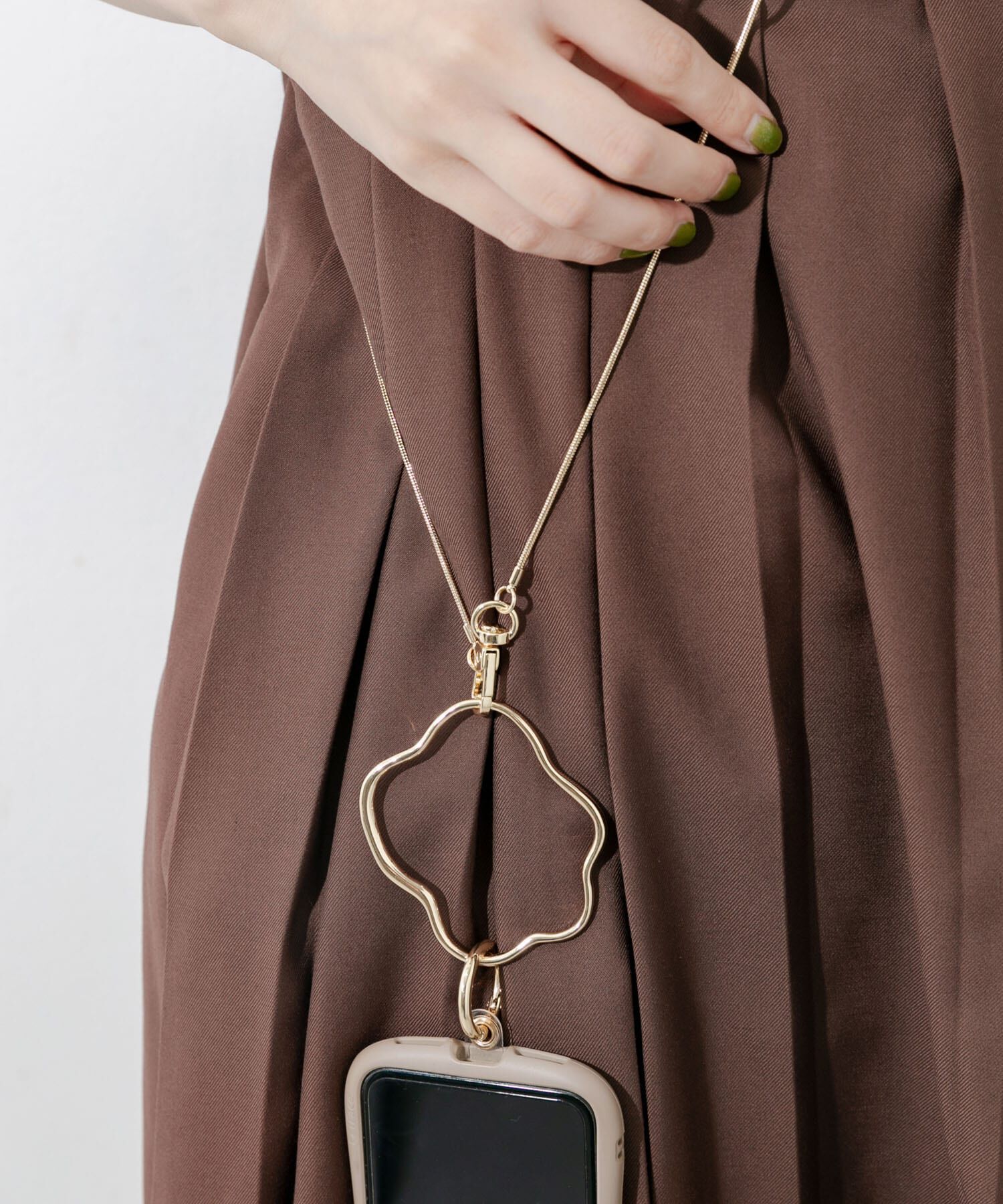 SMELLY「スネークチェーンマルチショルダー」|モバイルケース|