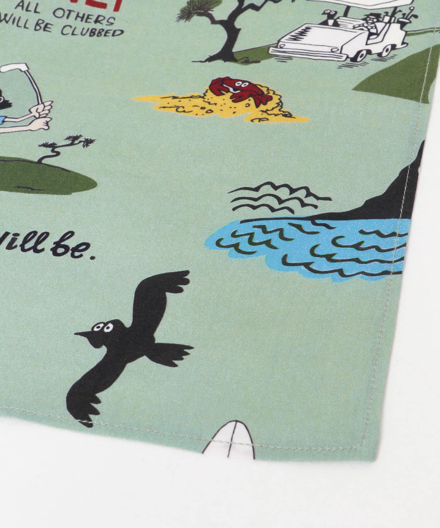 Sonny Label 「OOPS&times;RYUAMBEコラボハンカチ」|ハンカチ|