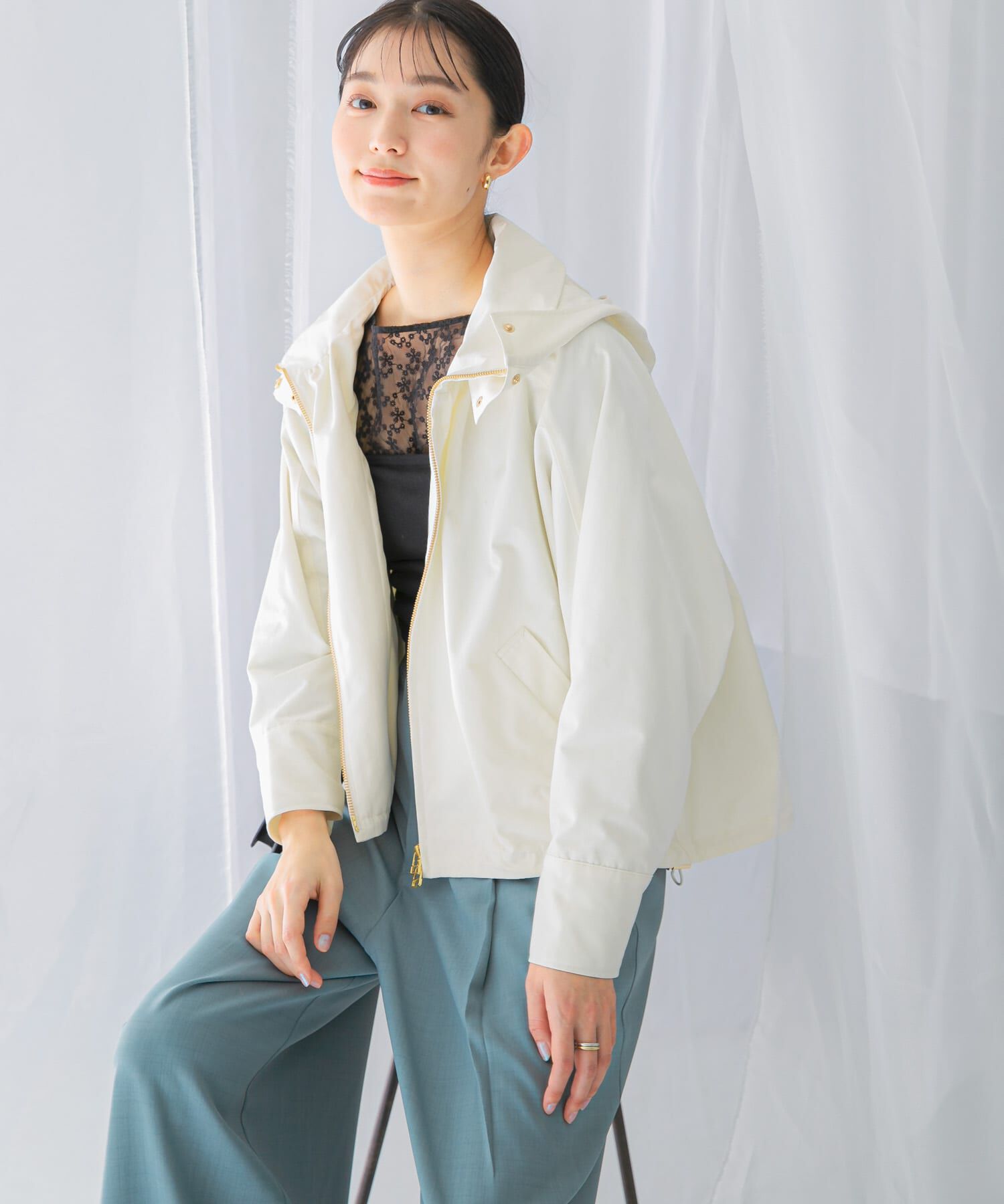 URBAN RESEARCH ROSSO「『WEB限定』フードマウンテンパーカー」|アウトドア|