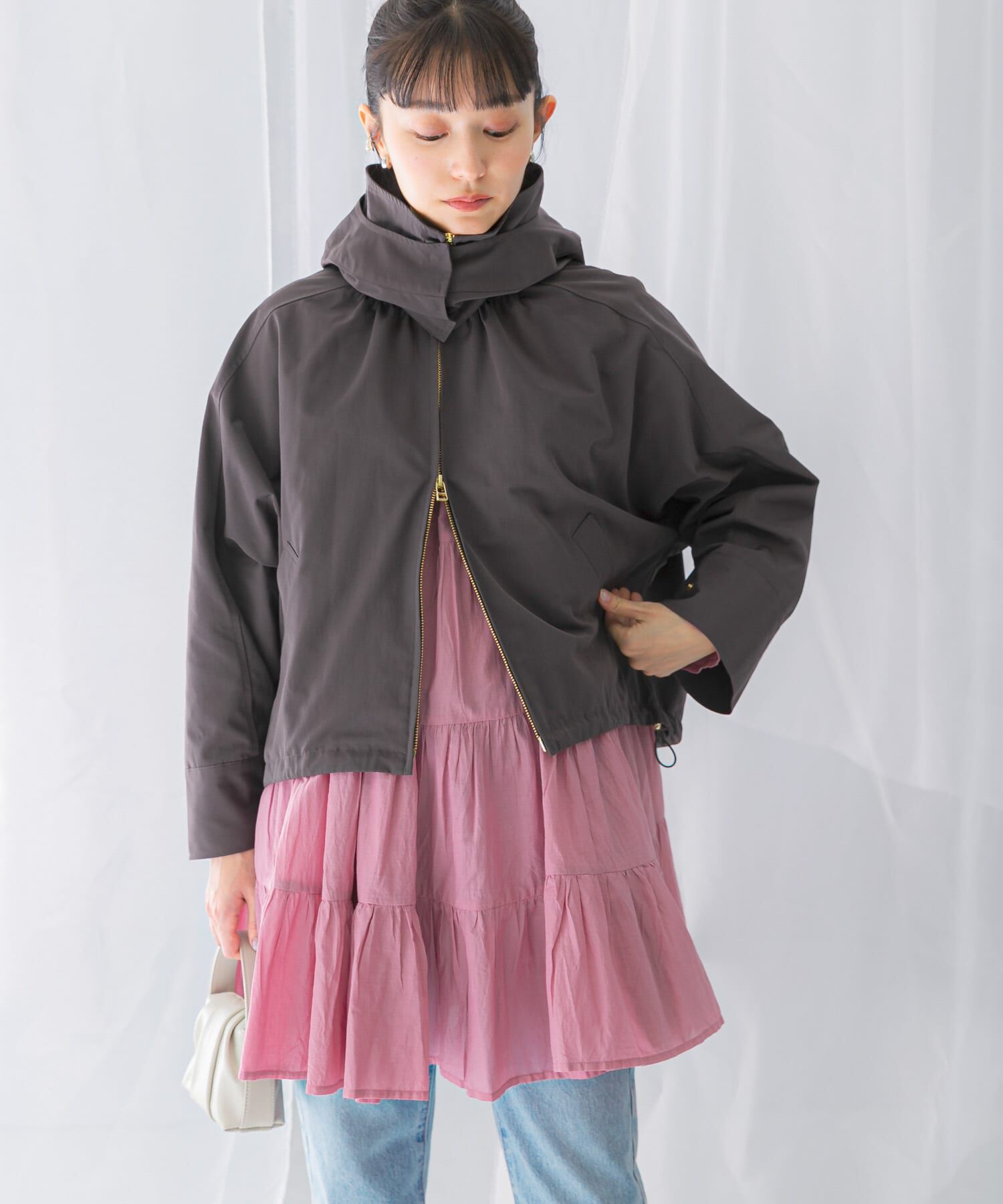 URBAN RESEARCH ROSSO「『WEB限定』フードマウンテンパーカー」|アウトドア|