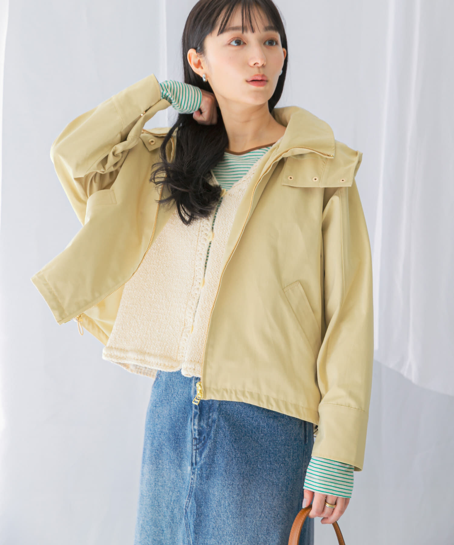 URBAN RESEARCH ROSSO「『WEB限定』フードマウンテンパーカー」|アウトドア|