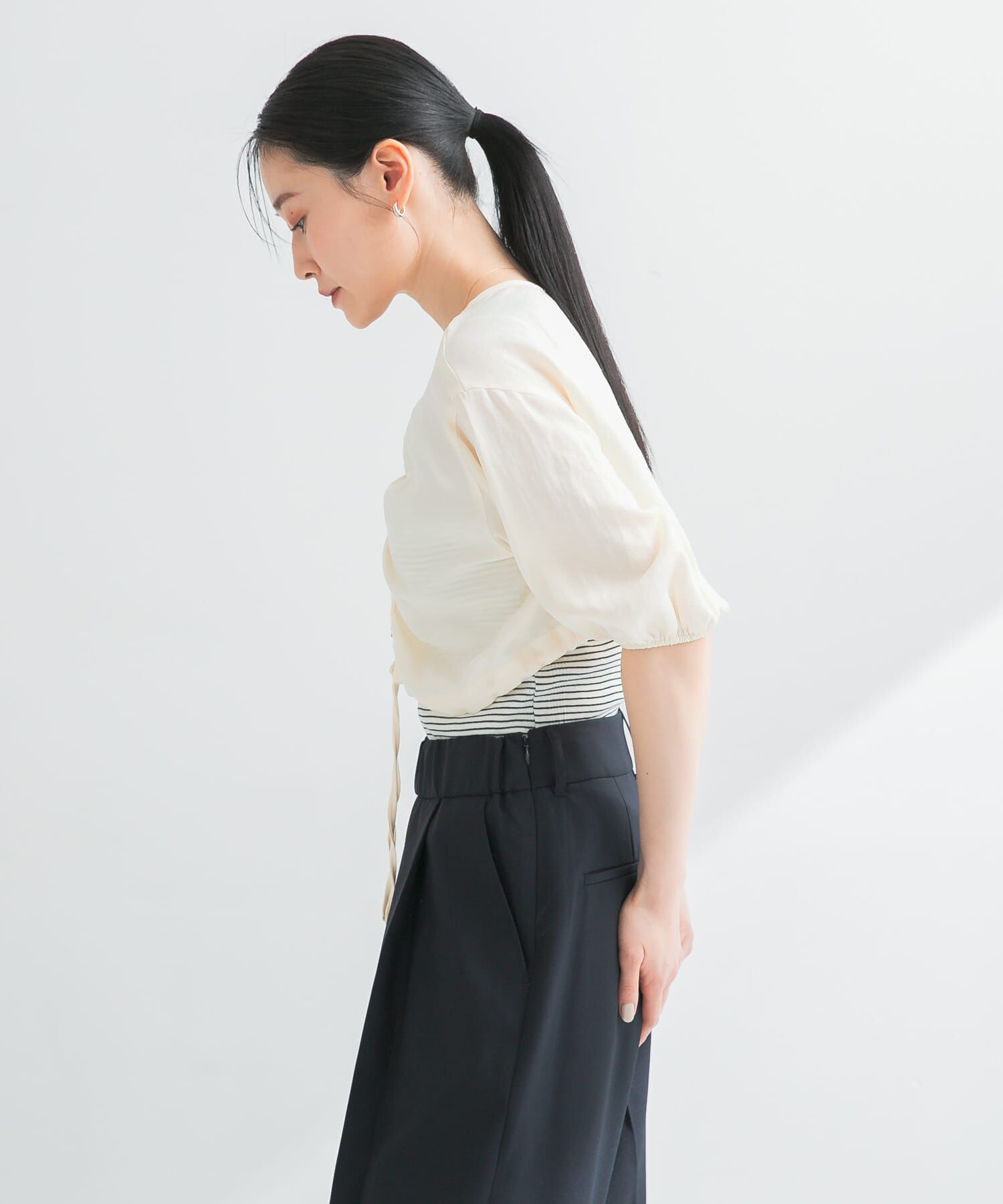 URBAN RESEARCH「RITA ROW　LUMEN TOP」|シャツ・ブラウス|