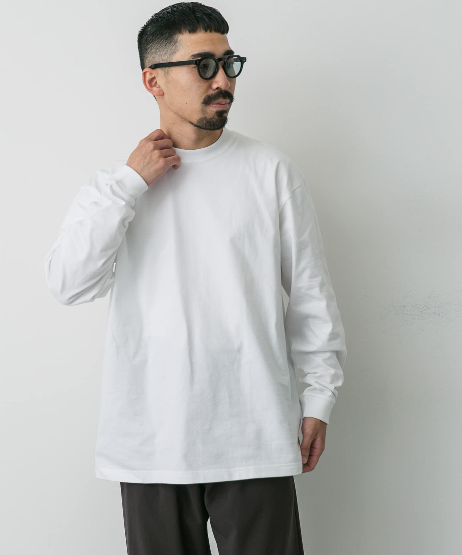 URBAN RESEARCH DOORS「『別注』HANES&times;DOORS　BEEFY-T DOORS FIT LONG-SLEEVE」|Tシャツ・カットソー|