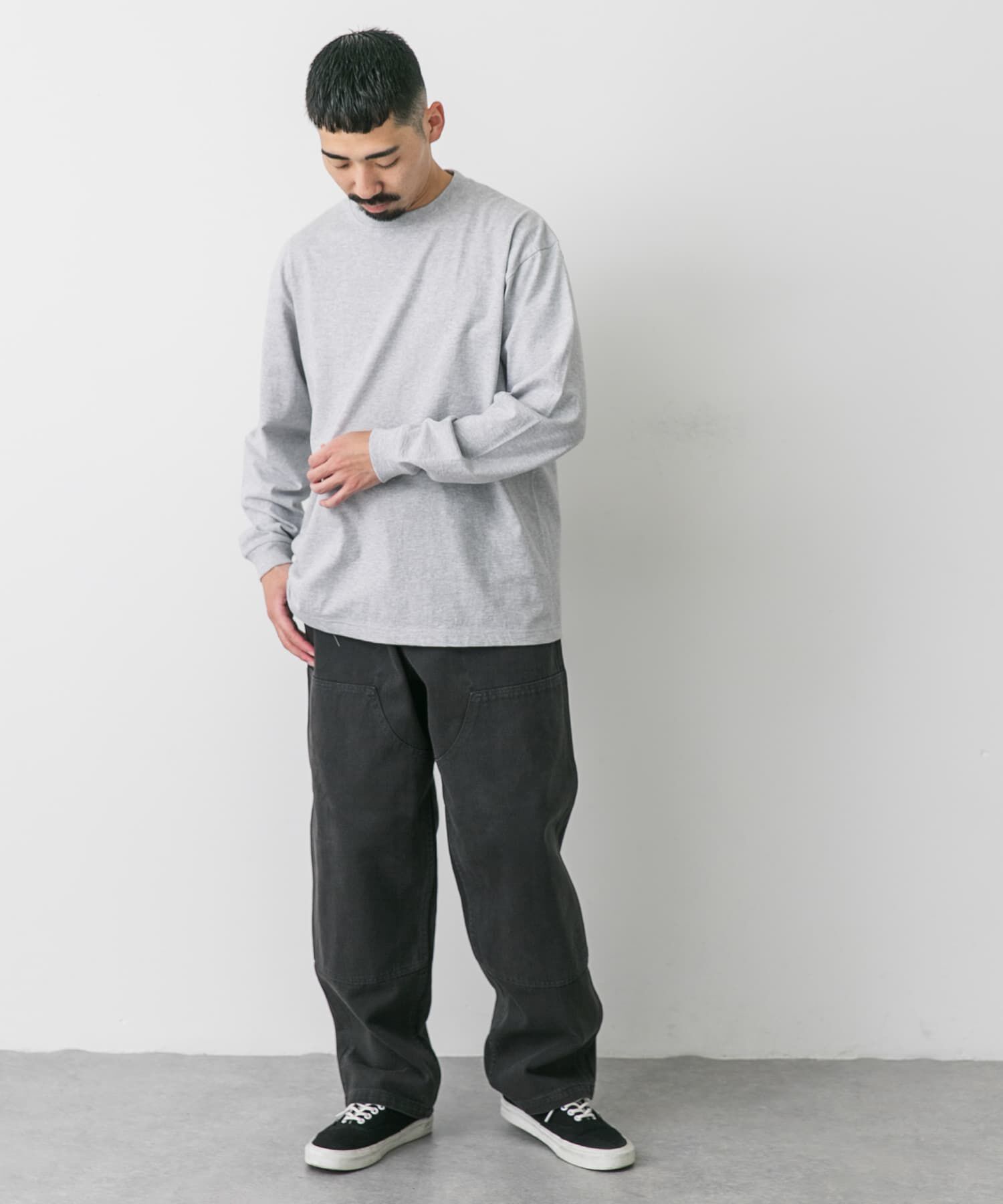 URBAN RESEARCH DOORS「『別注』HANES&times;DOORS　BEEFY-T DOORS FIT LONG-SLEEVE」|Tシャツ・カットソー|
