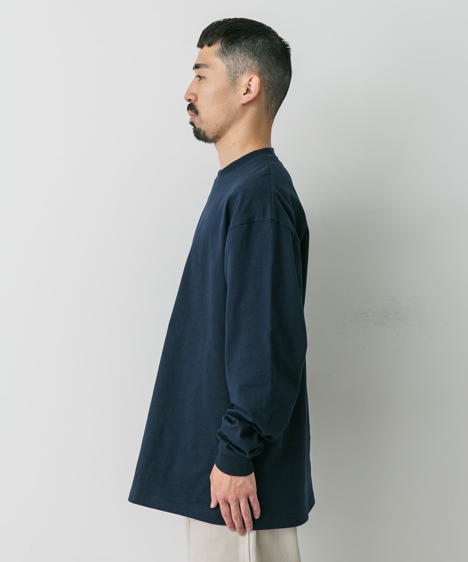 URBAN RESEARCH DOORS「『別注』HANES&times;DOORS　BEEFY-T DOORS FIT LONG-SLEEVE」|Tシャツ・カットソー|