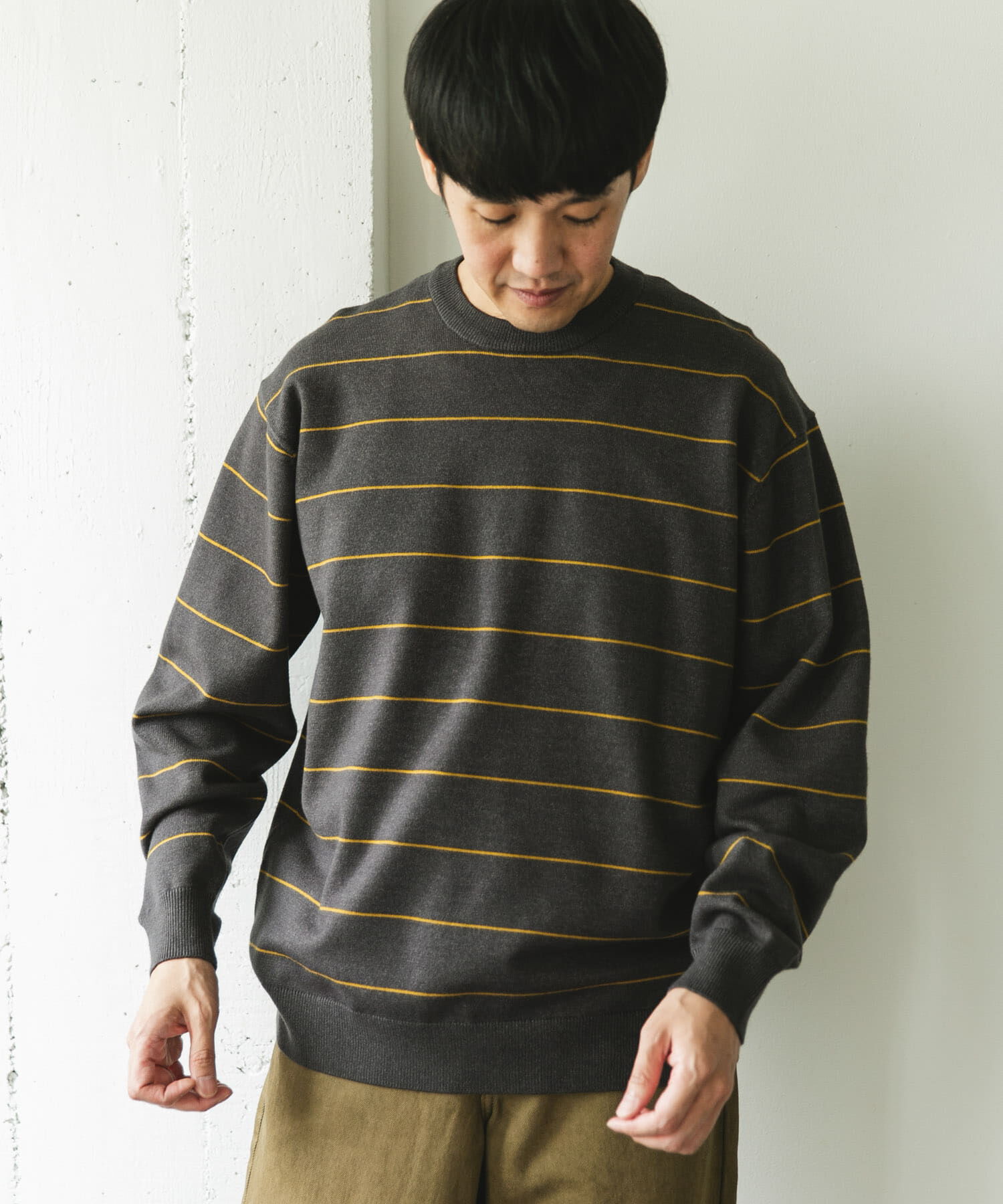 URBAN RESEARCH DOORS「『仁村紗和さん着用』『UR TECH 200日ニット』クルーネック」|ニット・セーター|