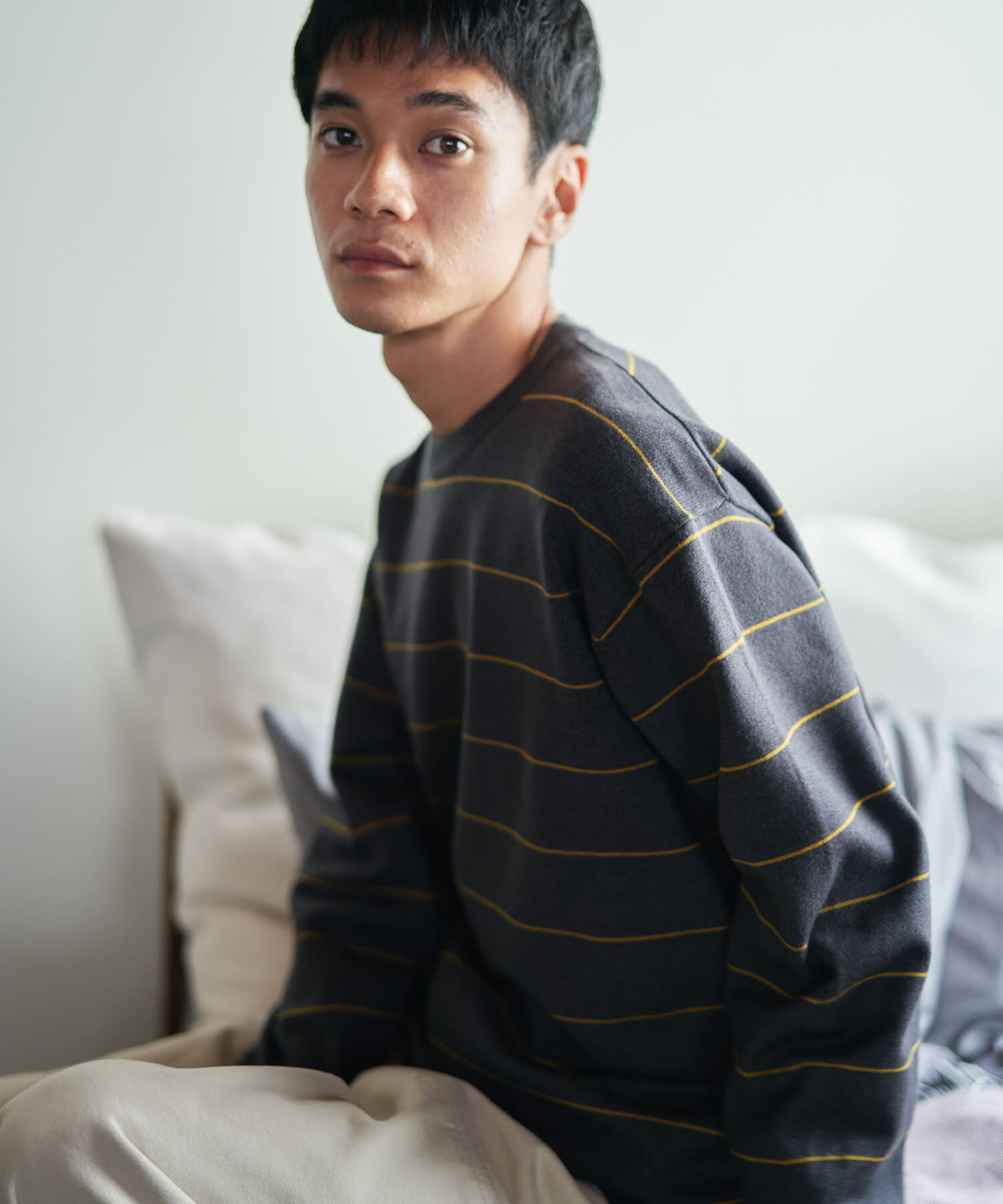 URBAN RESEARCH DOORS「『仁村紗和さん着用』『UR TECH 200日ニット』クルーネック」|ニット・セーター|