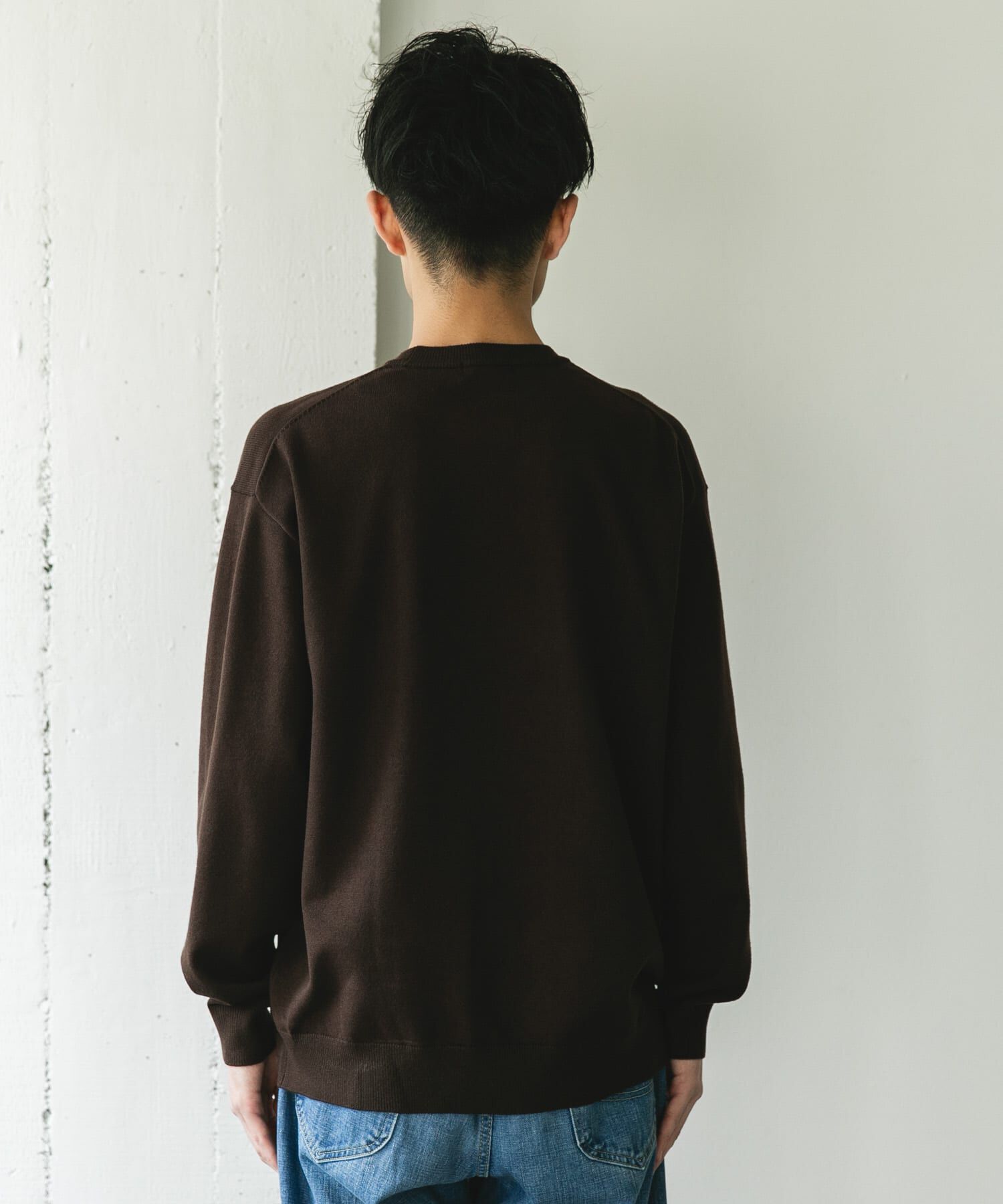 URBAN RESEARCH DOORS「『仁村紗和さん着用』『UR TECH 200日ニット』クルーネック」|ニット・セーター|