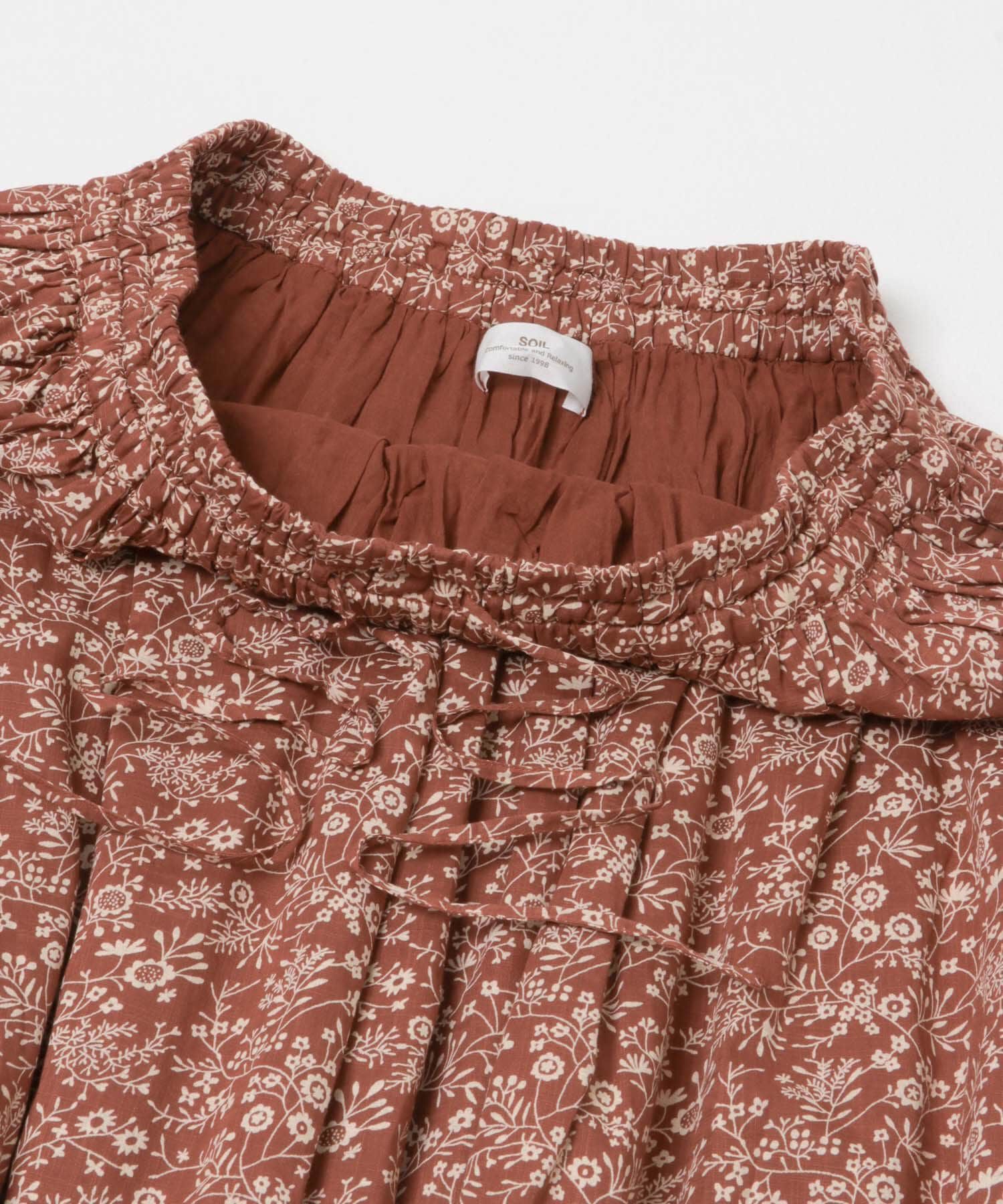 URBAN RESEARCH DOORS「SOIL　FLOWER GATHERED SKIRT」|スカート|