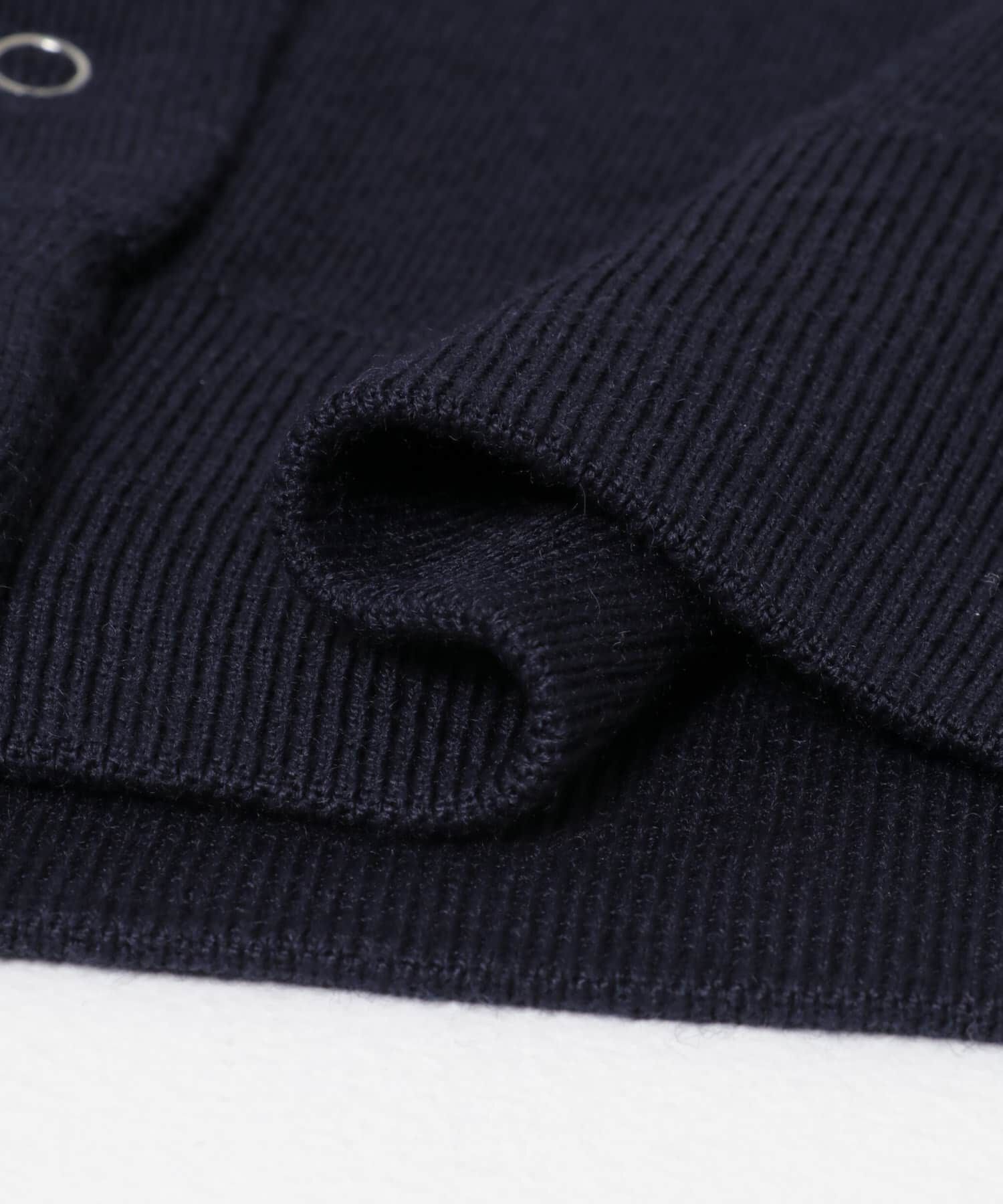 URBAN RESEARCH DOORS「FORK&SPOON　ミラノリブクルーネックカーディガン」|カーディガン|