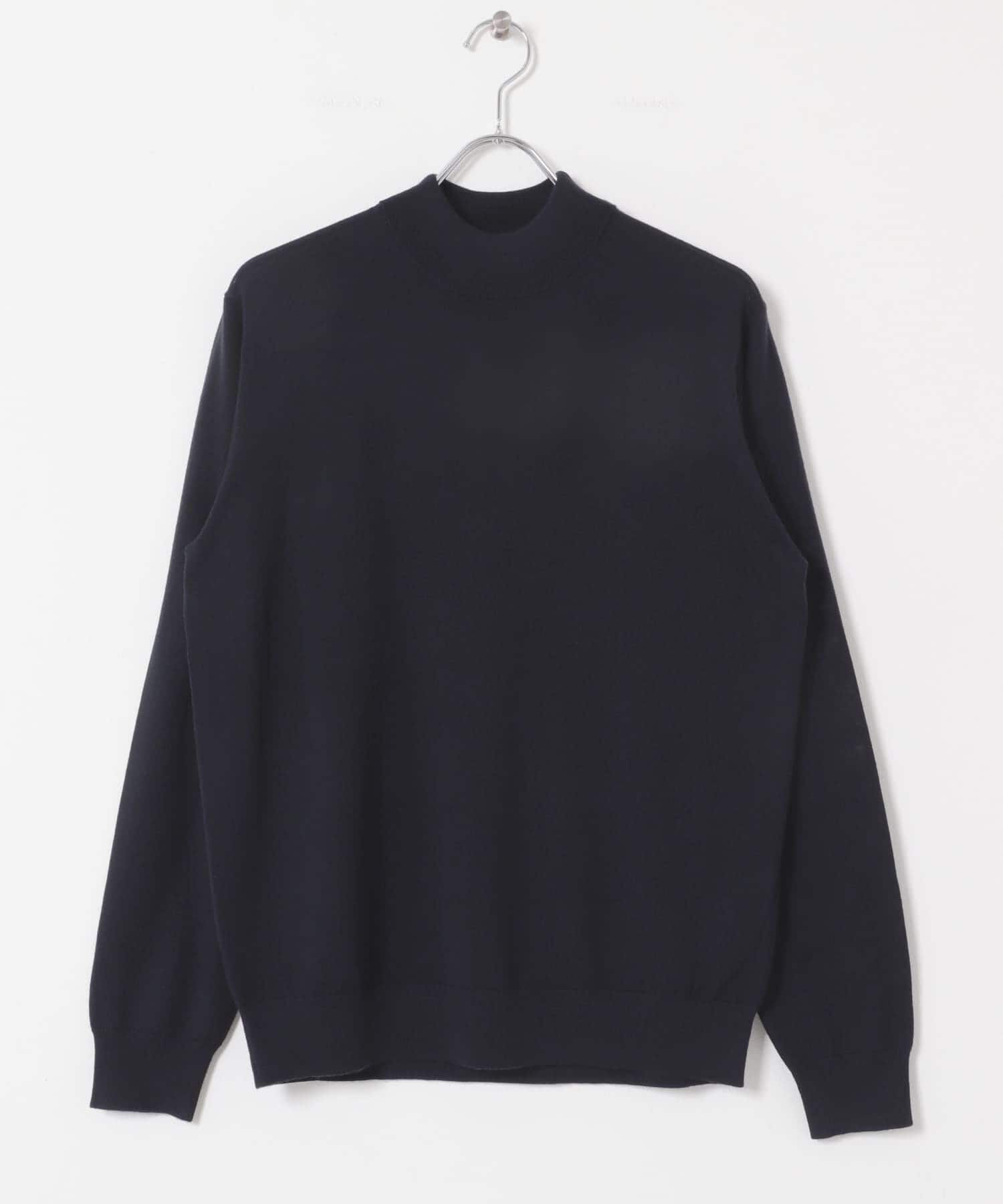 URBAN RESEARCH DOORS「LIFE STYLE TAILOR　マシンウォッシャブルハイゲージモックニット」|シャツ・ブラウス|