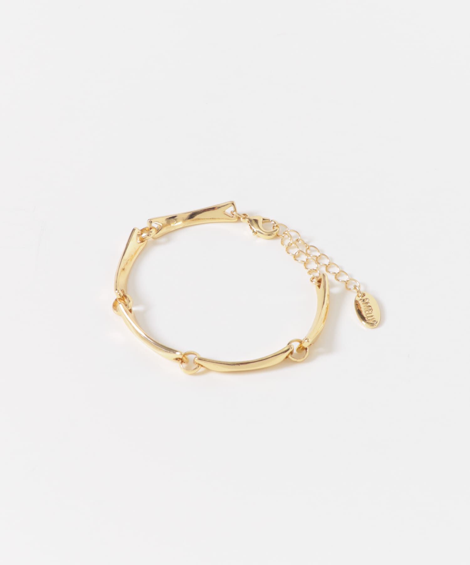 SMELLY「メタルバーデザインチェーンブレスレット」|ブレスレット・バングル|