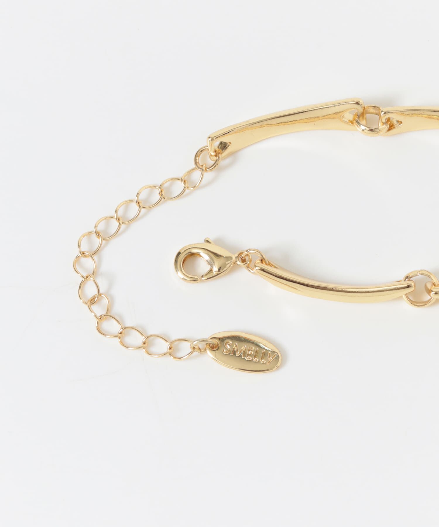 SMELLY「メタルバーデザインチェーンブレスレット」|ブレスレット・バングル|