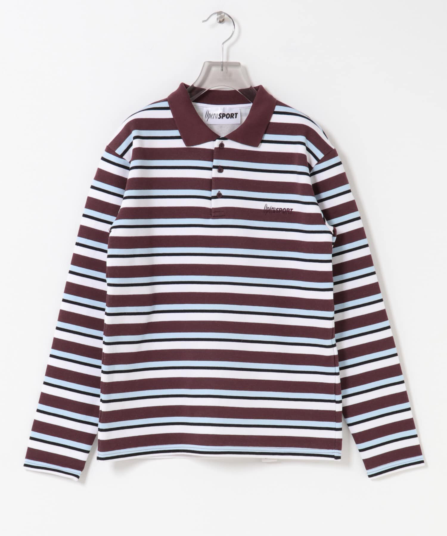 URBAN RESEARCH「OperaSPORT　ROLAND UNISEX POLO」|ポロシャツ|ストライプ