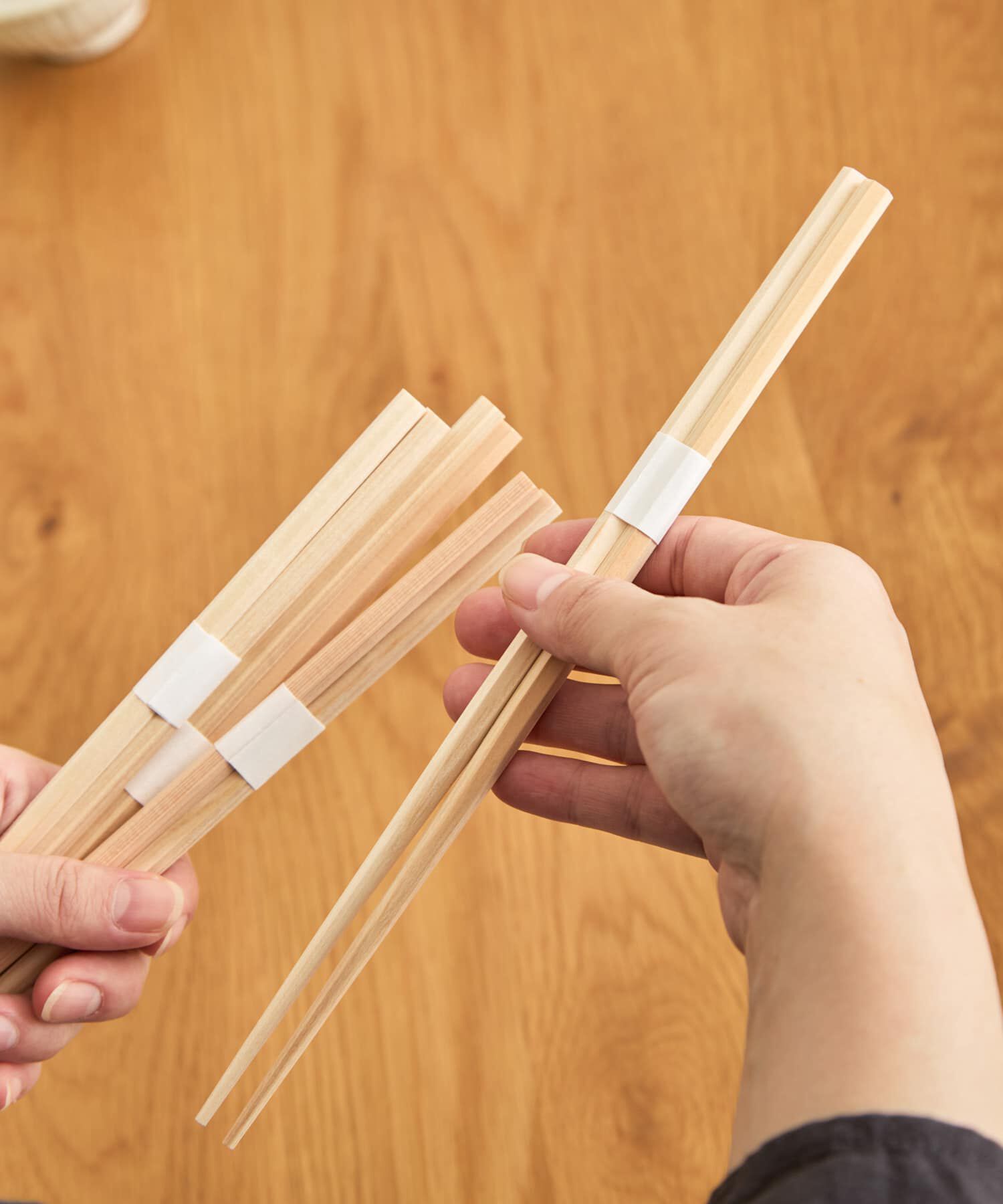 URBAN RESEARCH DOORS「くるみの木　吉野桧の六角箸」|食器・キッチングッズ|