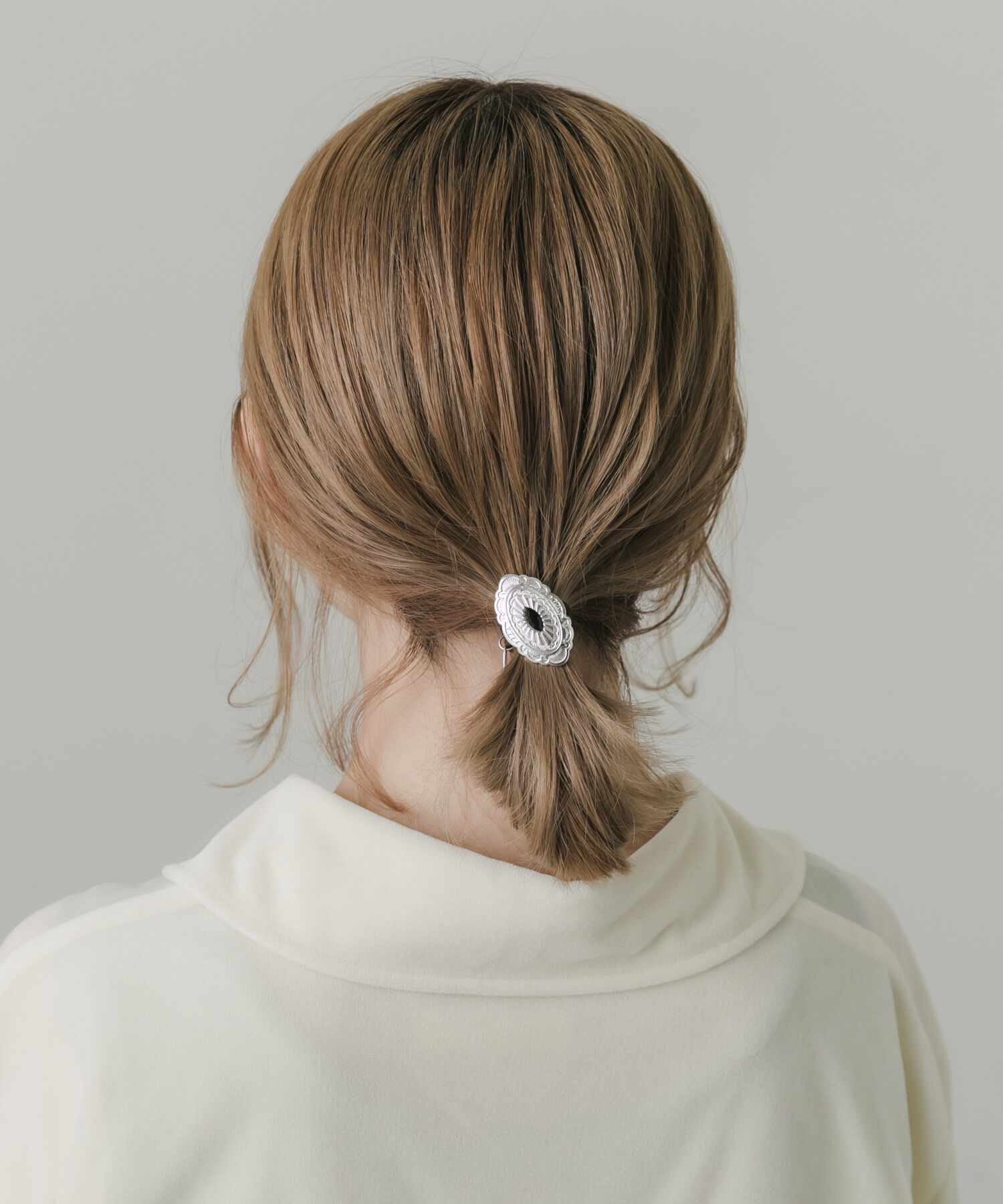 SMELLY「コンチョヘアポニー」|ヘアゴム・シュシュ|