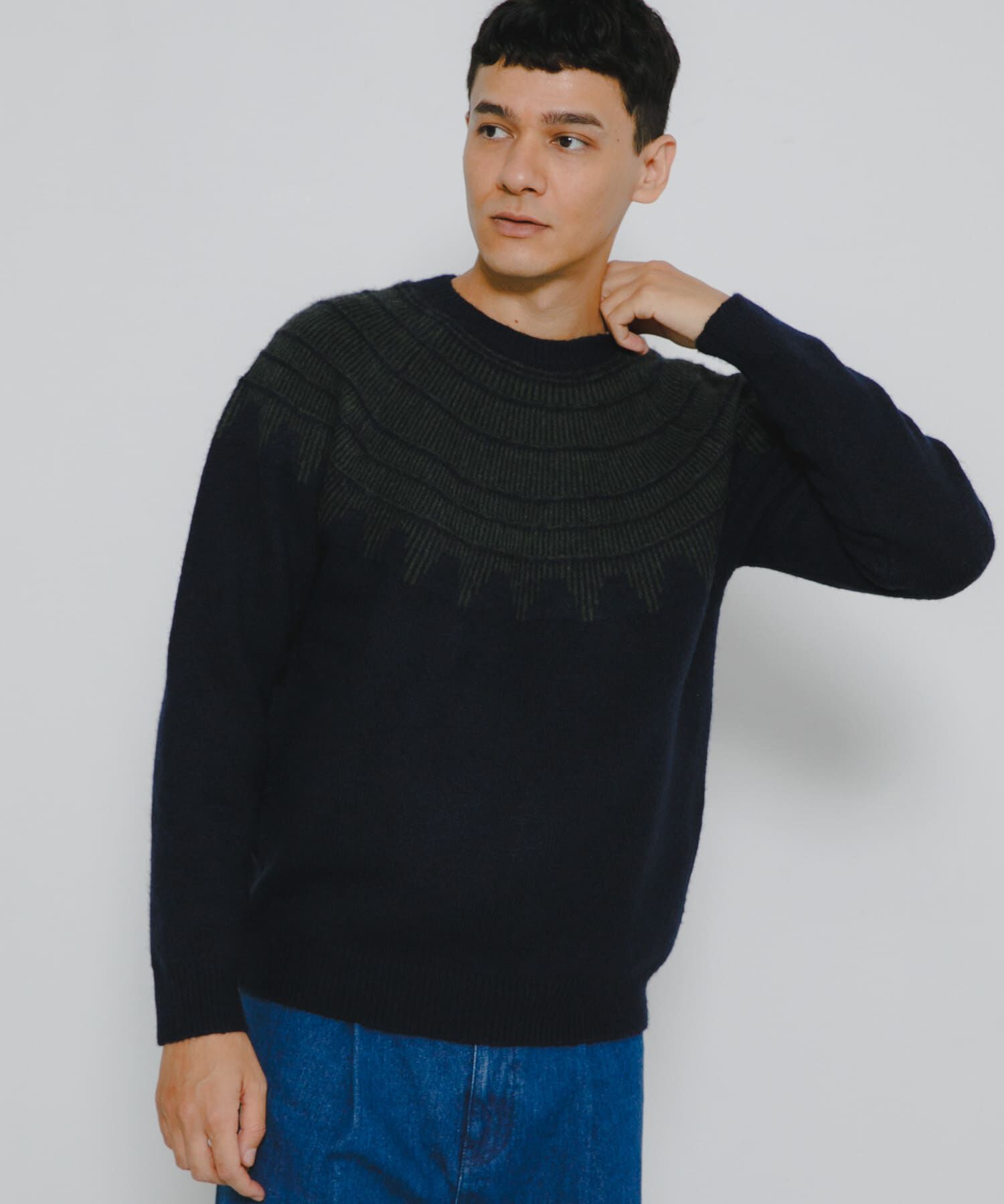 Sonny Label 「フェアアイル柄ニットプルオーバー」|ニット・セーター|