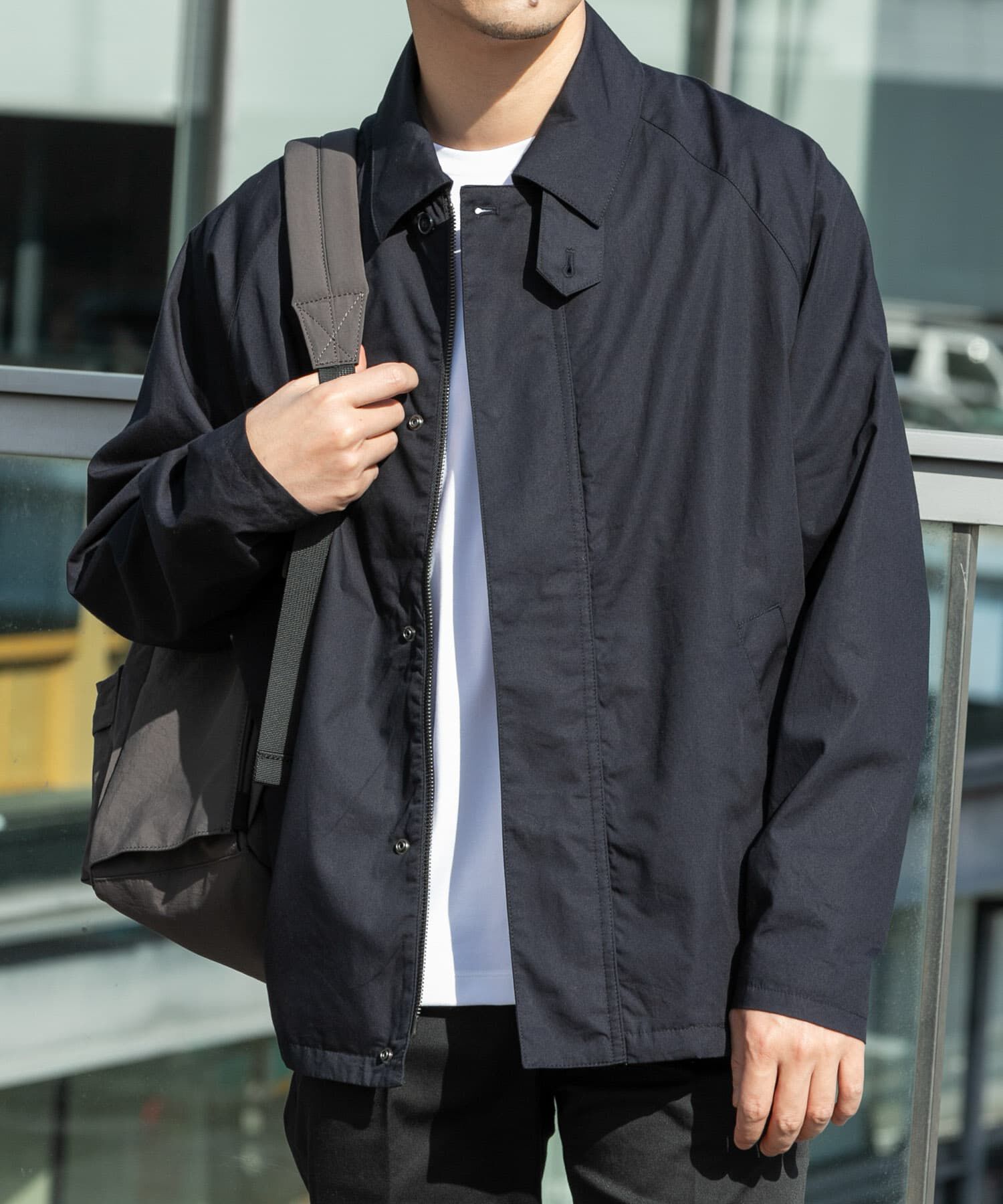 URBAN RESEARCH ROSSO「『撥水』タイプライターブルゾン」|ブルゾン・スタジャン|