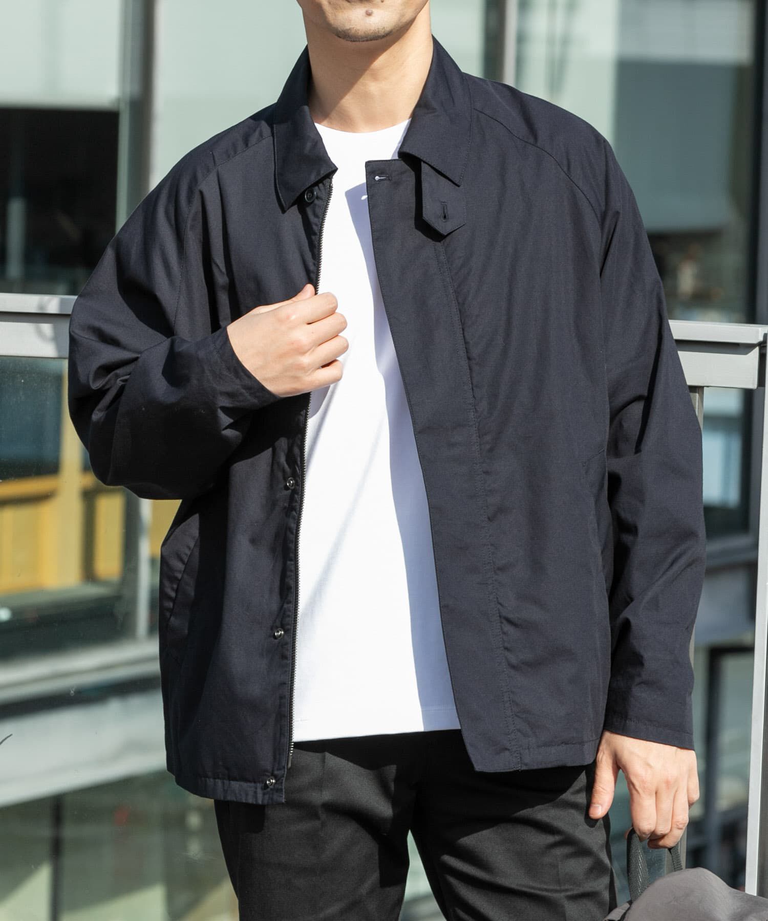 URBAN RESEARCH ROSSO「『撥水』タイプライターブルゾン」|ブルゾン・スタジャン|