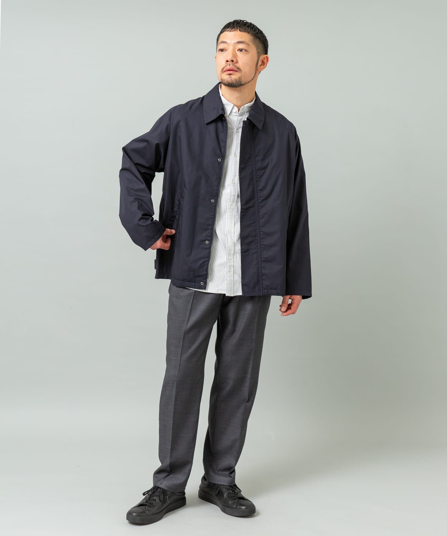 URBAN RESEARCH ROSSO「『撥水』タイプライターブルゾン」|ブルゾン・スタジャン|