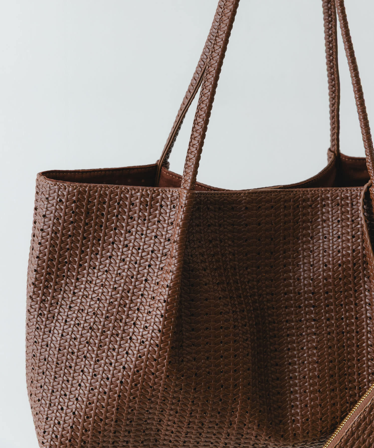 RODE SKO「ポーチ付パンチングラージトートバッグ」|トートバッグ|