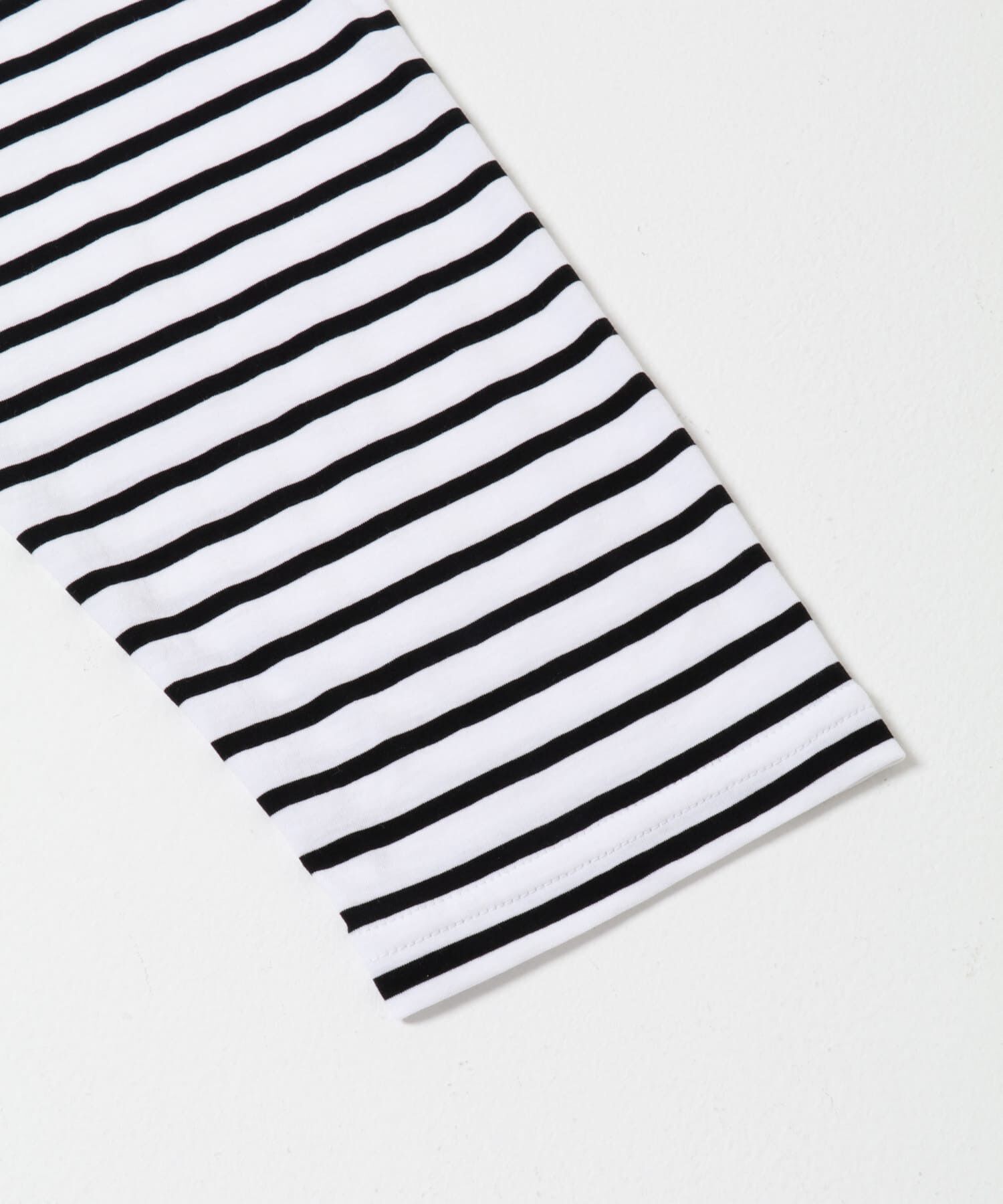 かぐれ「ハイツイストボーダーカットソー」|Tシャツ・カットソー|