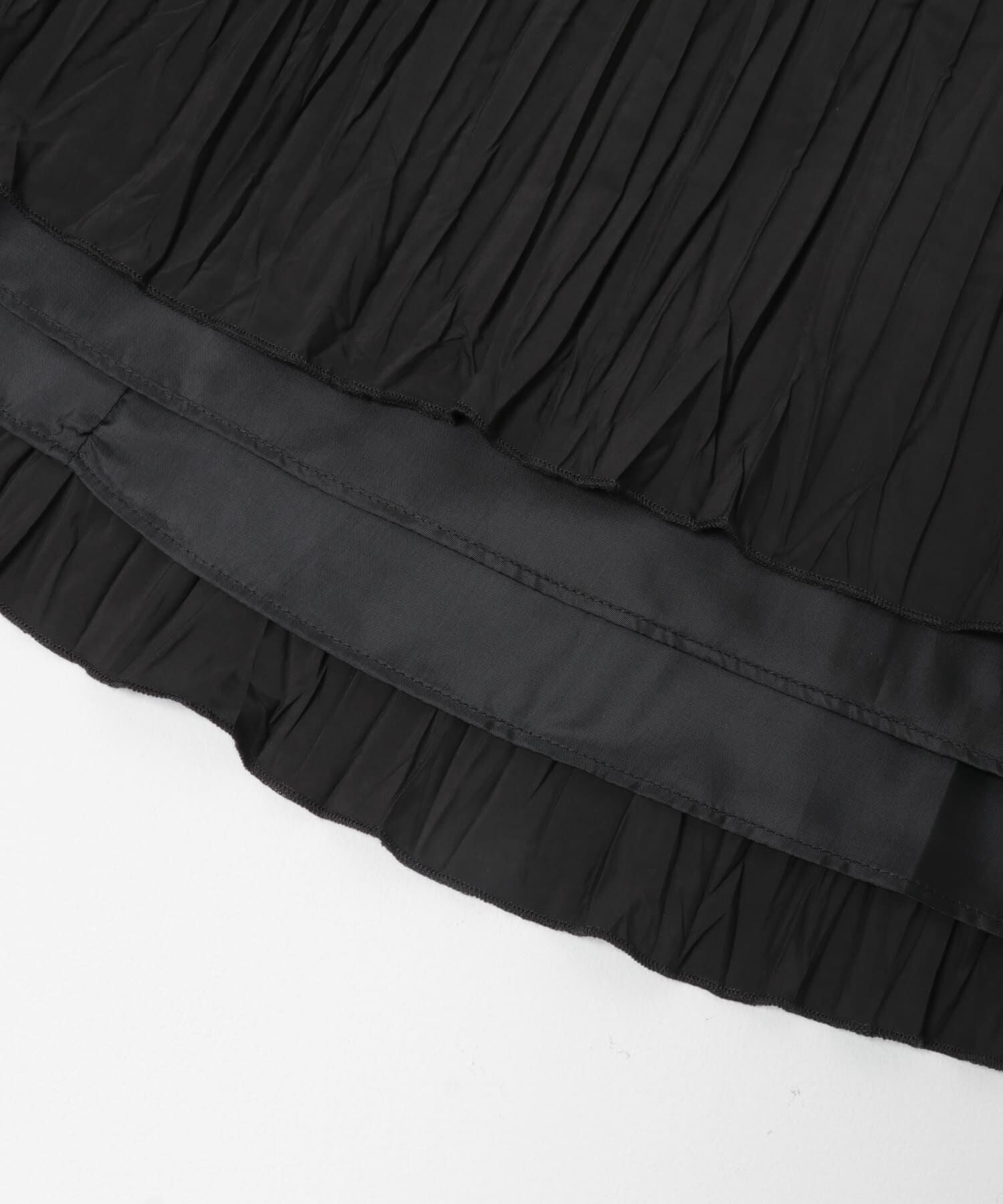 URBAN RESEARCH DOORS「タフタランダムプリーツスカート」|スカート|